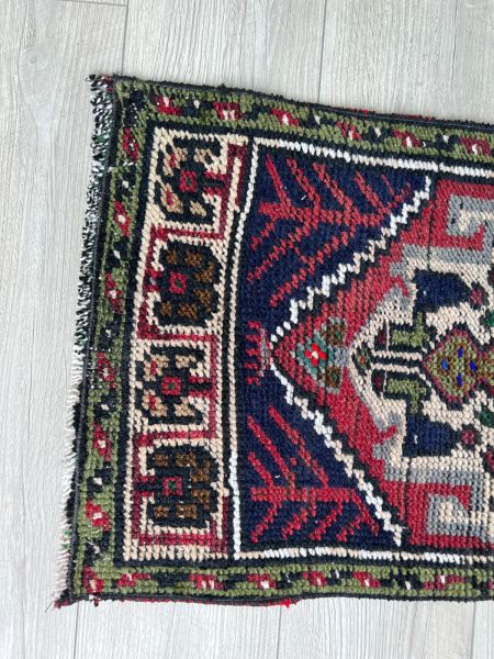 El Dokumasi Halı Kilim Yolluk Paspas Ölçü 124X49 Cm