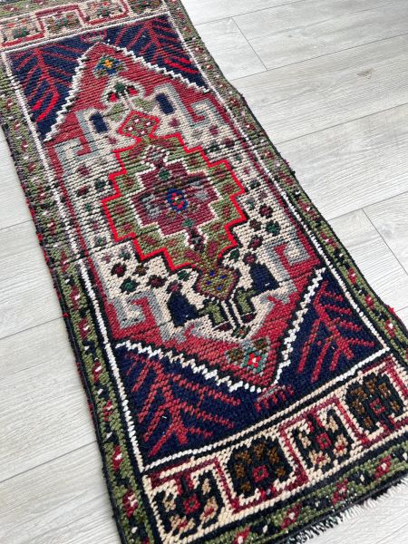 El Dokumasi Halı Kilim Yolluk Paspas Ölçü 124X49 Cm