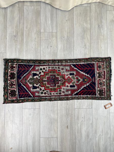 El Dokumasi Halı Kilim Yolluk Paspas Ölçü 124X49 Cm