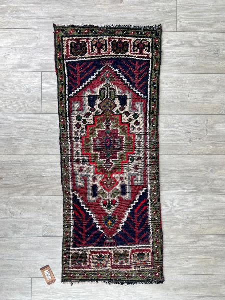 El Dokumasi Halı Kilim Yolluk Paspas Ölçü 124X49 Cm