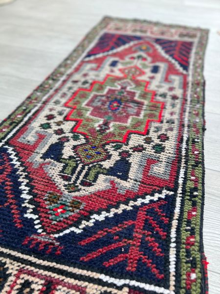 El Dokumasi Halı Kilim Yolluk Paspas Ölçü 124X49 Cm