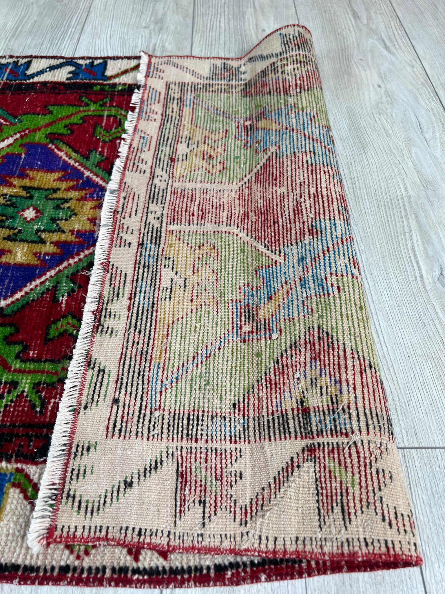 El Dokumasi Halı Kilim Yolluk Paspas Ölçü 165X73 Cm