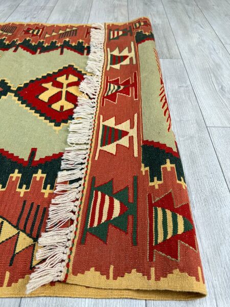 El Dokumasi Halı Kilim Yolluk Paspas Ölçü 180X111 Cm
