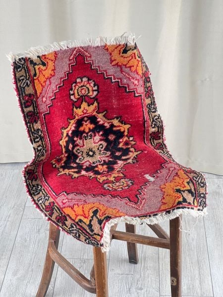 El Dokumasi Halı Kilim Yolluk Paspas Ölçü 79X52 Cm