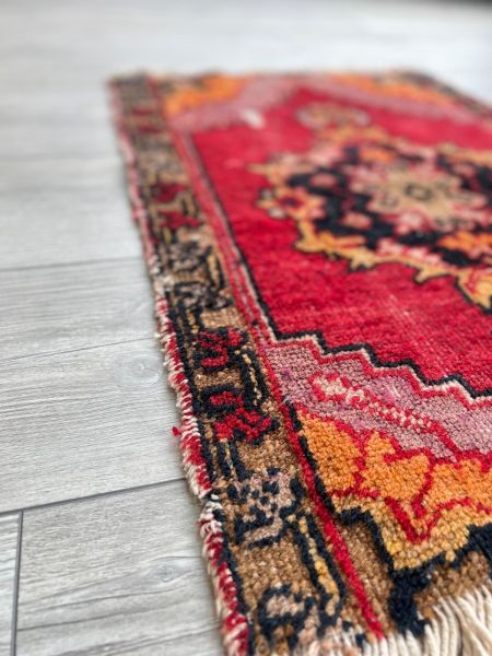 El Dokumasi Halı Kilim Yolluk Paspas Ölçü 79X52 Cm