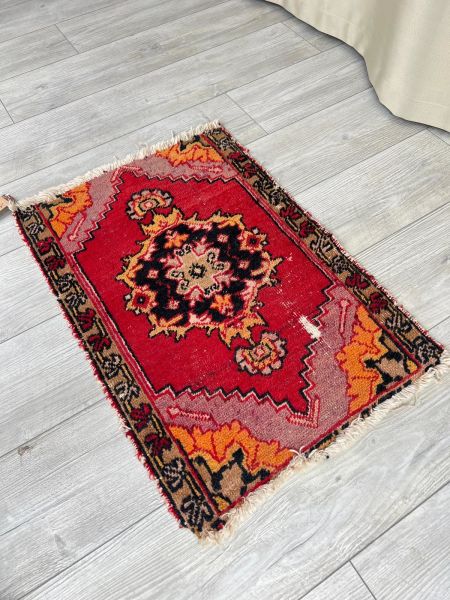 El Dokumasi Halı Kilim Yolluk Paspas Ölçü 79X52 Cm