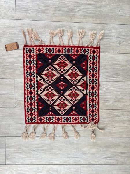 El Dokumasi Halı Kilim Yolluk Paspas Ölçü 77X51 Cm