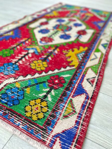 El Dokumasi Halı Kilim Yolluk Paspas Ölçü 162X82 Cm