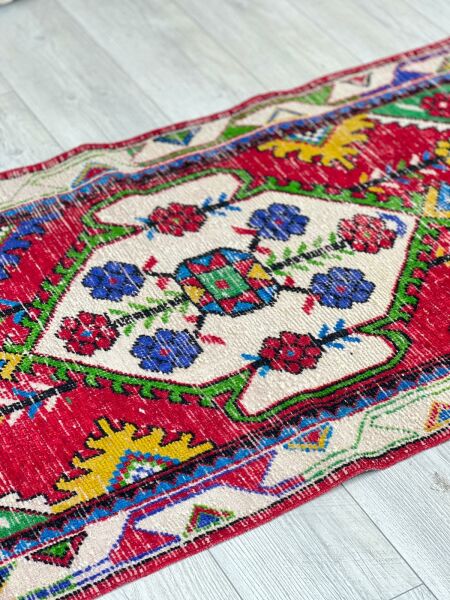 El Dokumasi Halı Kilim Yolluk Paspas Ölçü 162X82 Cm