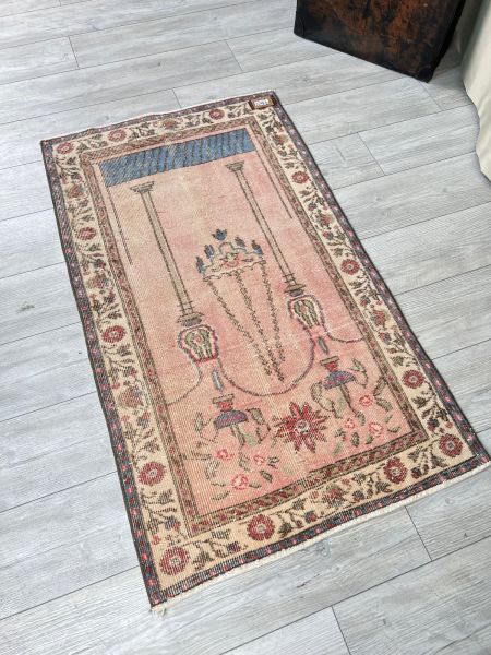 El Dokumasi Halı Kilim Yolluk Paspas Ölçü 136X78 Cm