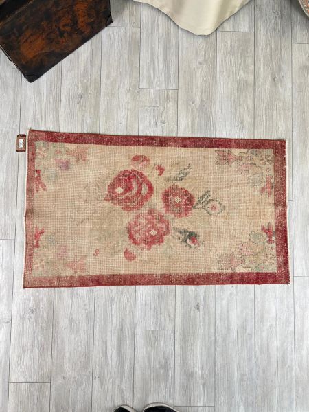 El Dokumasi Halı Kilim Yolluk Paspas Ölçü 131X73,5 Cm