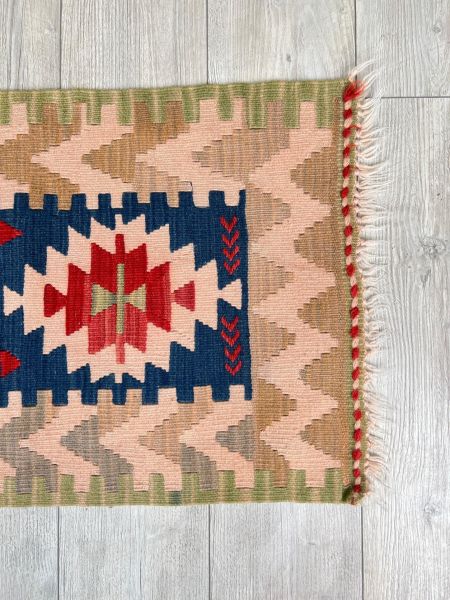 El Dokumasi Halı Kilim Yolluk Paspas Ölçü 176X54 Cm