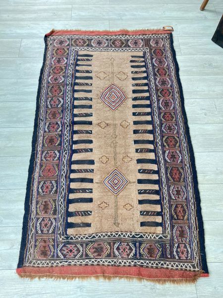 El Dokumasi Halı Kilim Yolluk Paspas Ölçü 171X93 Cm