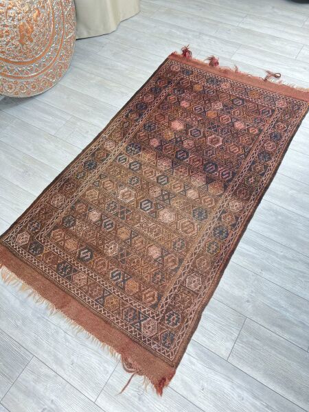 El Dokumasi Halı Kilim Yolluk Paspas Ölçü 190X104 Cm