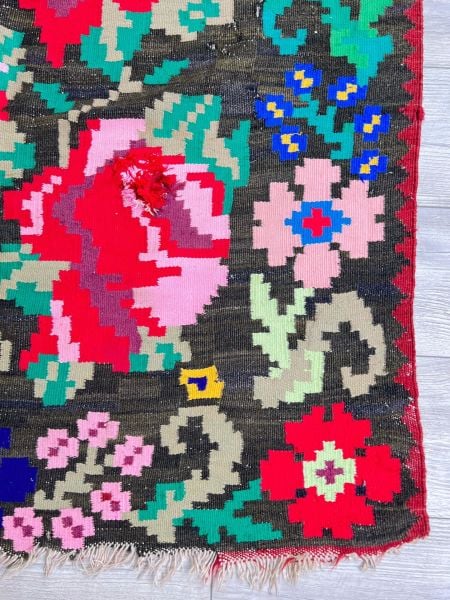El Dokumasi Halı Kilim Yolluk Paspas Ölçü 297X117 Cm