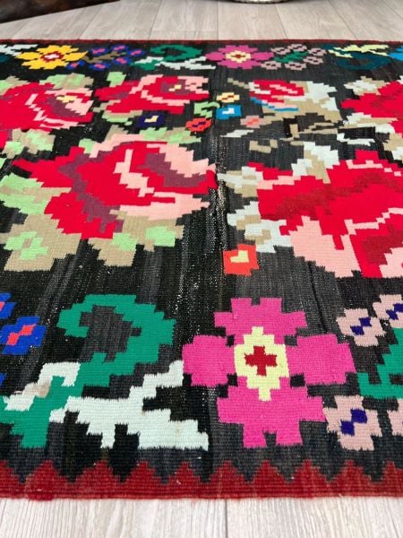 El Dokumasi Halı Kilim Yolluk Paspas Ölçü 297X117 Cm