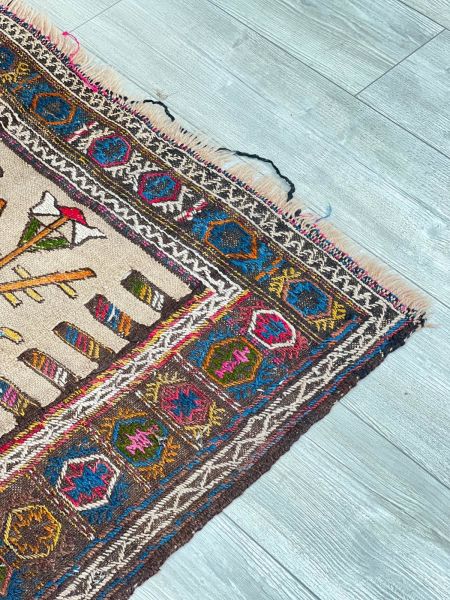 El Dokumasi Halı Kilim Yolluk Paspas Ölçü 175X87 Cm