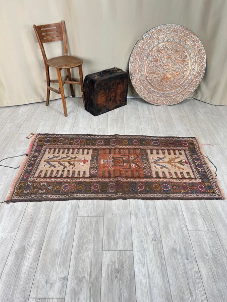 El Dokumasi Halı Kilim Yolluk Paspas Ölçü 175X87 Cm