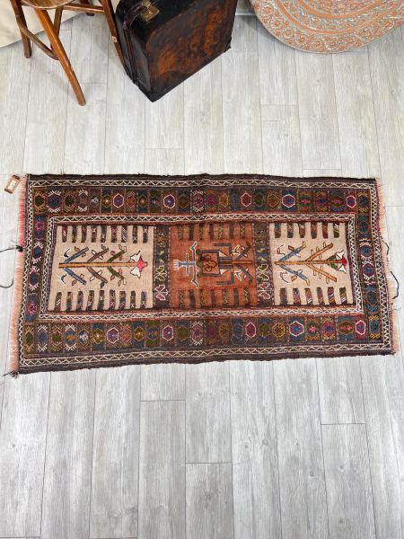 El Dokumasi Halı Kilim Yolluk Paspas Ölçü 175X87 Cm