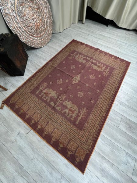 El Dokumasi Halı Kilim Yolluk Paspas Ölçü 200X142 Cm