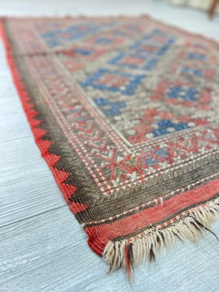 El Dokumasi Halı Kilim Yolluk Paspas Ölçü 160X107 Cm