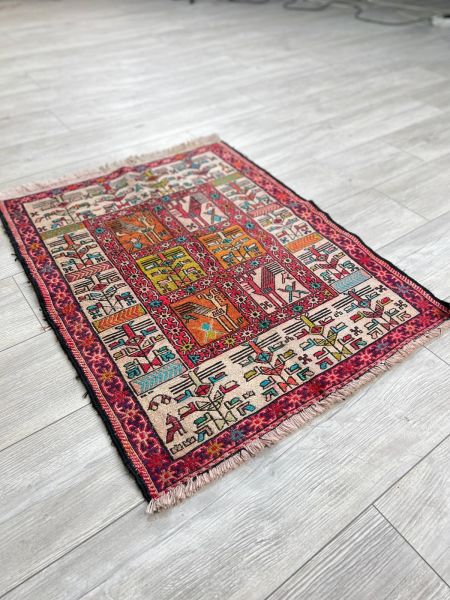 El Dokumasi Halı Kilim Yolluk Paspas Ölçü 96X72 Cm