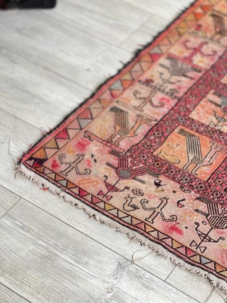 El Dokumasi Halı Kilim Yolluk Paspas Ölçü 190X123 Cm