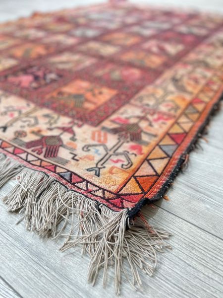 El Dokumasi Halı Kilim Yolluk Paspas Ölçü 190X123 Cm