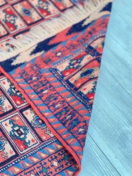 El Dokumasi Halı Kilim Yolluk Paspas Ölçü 158X102 Cm