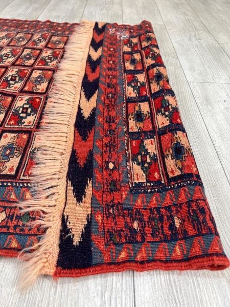 El Dokumasi Halı Kilim Yolluk Paspas Ölçü 158X102 Cm