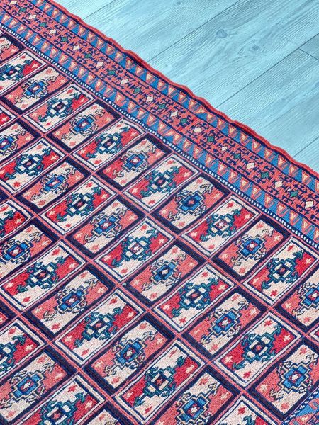 El Dokumasi Halı Kilim Yolluk Paspas Ölçü 158X102 Cm