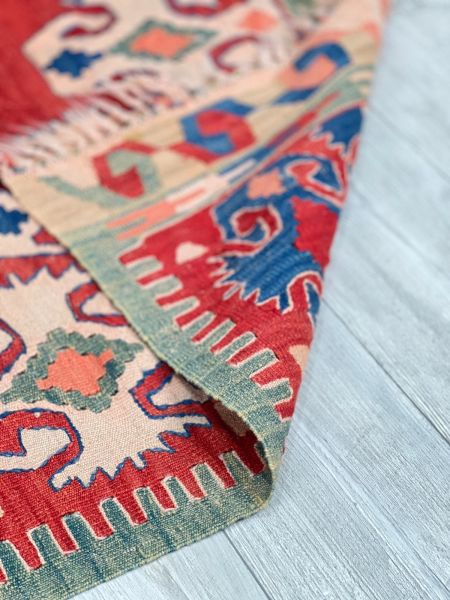 El Dokumasi Halı Kilim Yolluk Paspas Ölçü 174X112 Cm