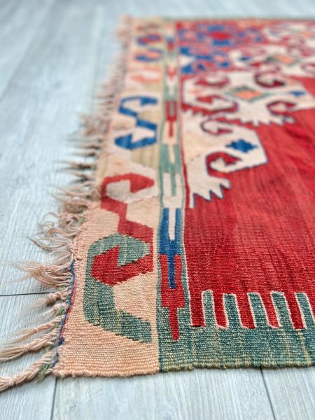 El Dokumasi Halı Kilim Yolluk Paspas Ölçü 174X112 Cm