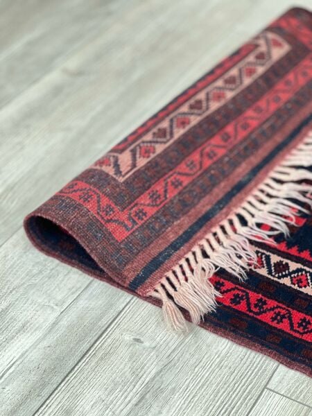El Dokumasi Halı Kilim Yolluk Paspas Ölçü 296X69 Cm