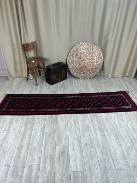 El Dokumasi Halı Kilim Yolluk Paspas Ölçü 296X69 Cm