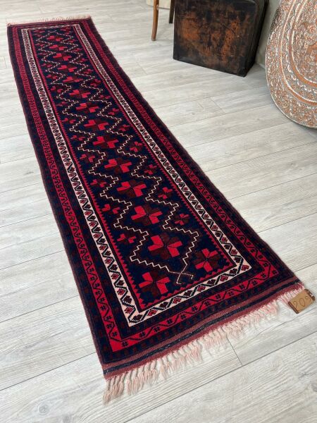 El Dokumasi Halı Kilim Yolluk Paspas Ölçü 296X69 Cm