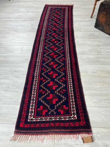 El Dokumasi Halı Kilim Yolluk Paspas Ölçü 296X69 Cm