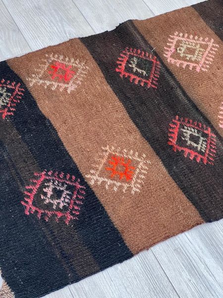 El Dokumasi Halı Kilim Yolluk Paspas Ölçü 140X73 Cm