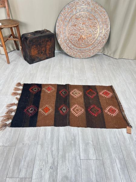 El Dokumasi Halı Kilim Yolluk Paspas Ölçü 140X73 Cm