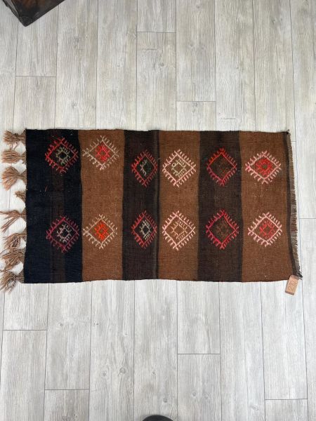 El Dokumasi Halı Kilim Yolluk Paspas Ölçü 140X73 Cm