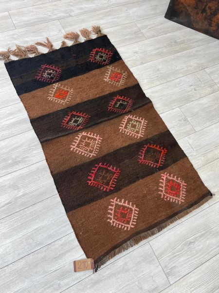 El Dokumasi Halı Kilim Yolluk Paspas Ölçü 140X73 Cm