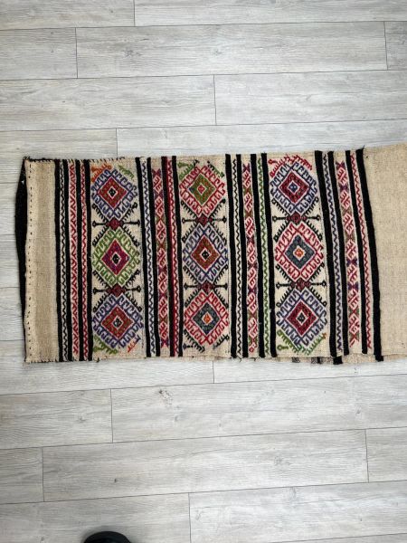El Dokumasi Halı Kilim Yolluk Paspas Ölçü 152X81 Cm