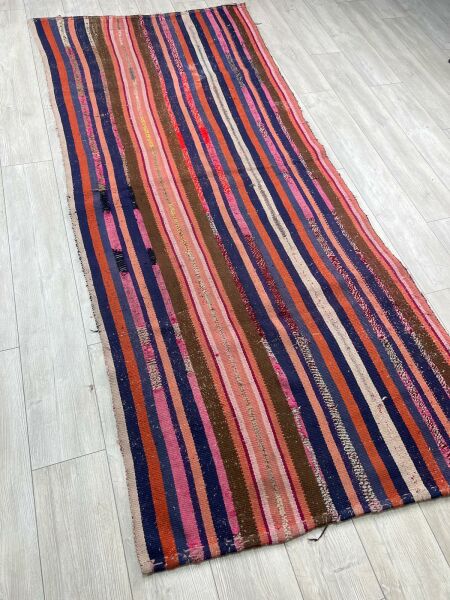 El Dokumasi Halı Kilim Yolluk Paspas Ölçü 260X117 Cm