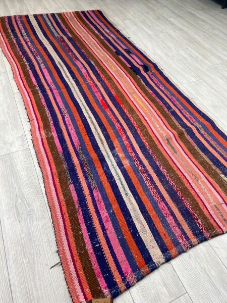 El Dokumasi Halı Kilim Yolluk Paspas Ölçü 260X117 Cm