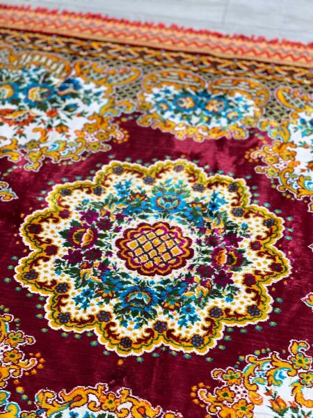 El Dokumasi Halı Kilim Yolluk Paspas Ölçü 138X131 Cm