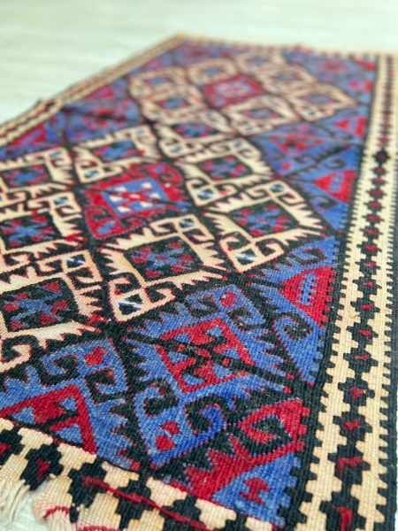 El Dokumasi Halı Kilim Yolluk Paspas Ölçü 128X68 Cm