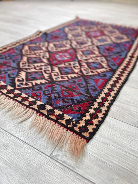 El Dokumasi Halı Kilim Yolluk Paspas Ölçü 128X68 Cm