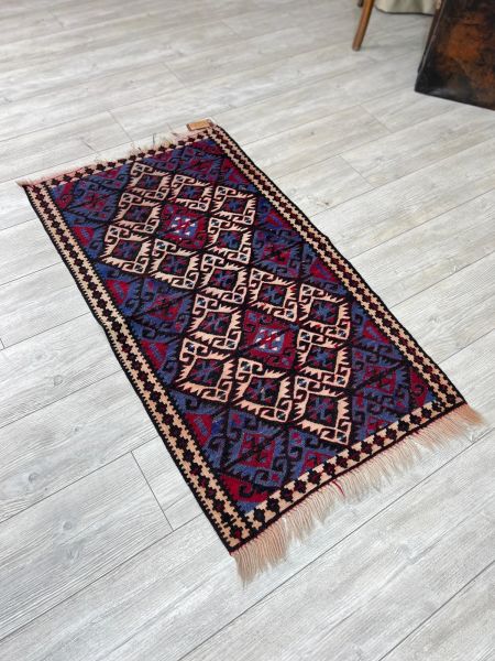 El Dokumasi Halı Kilim Yolluk Paspas Ölçü 128X68 Cm