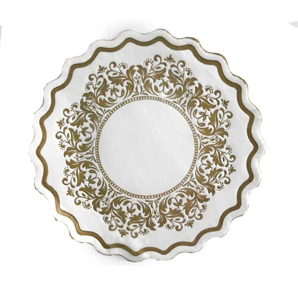 Bardak Altlik Dole Altın Yaldız Renk 9 Cm Gofre Baskılı 250 Adet