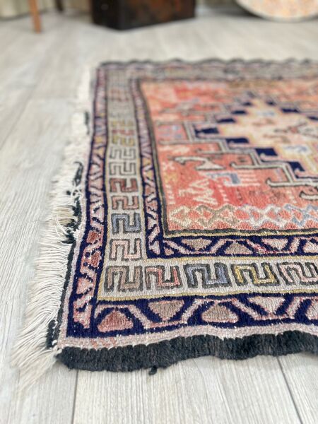 El Dokumasi Halı Kilim Yolluk Paspas Ölçü 131X103 Cm